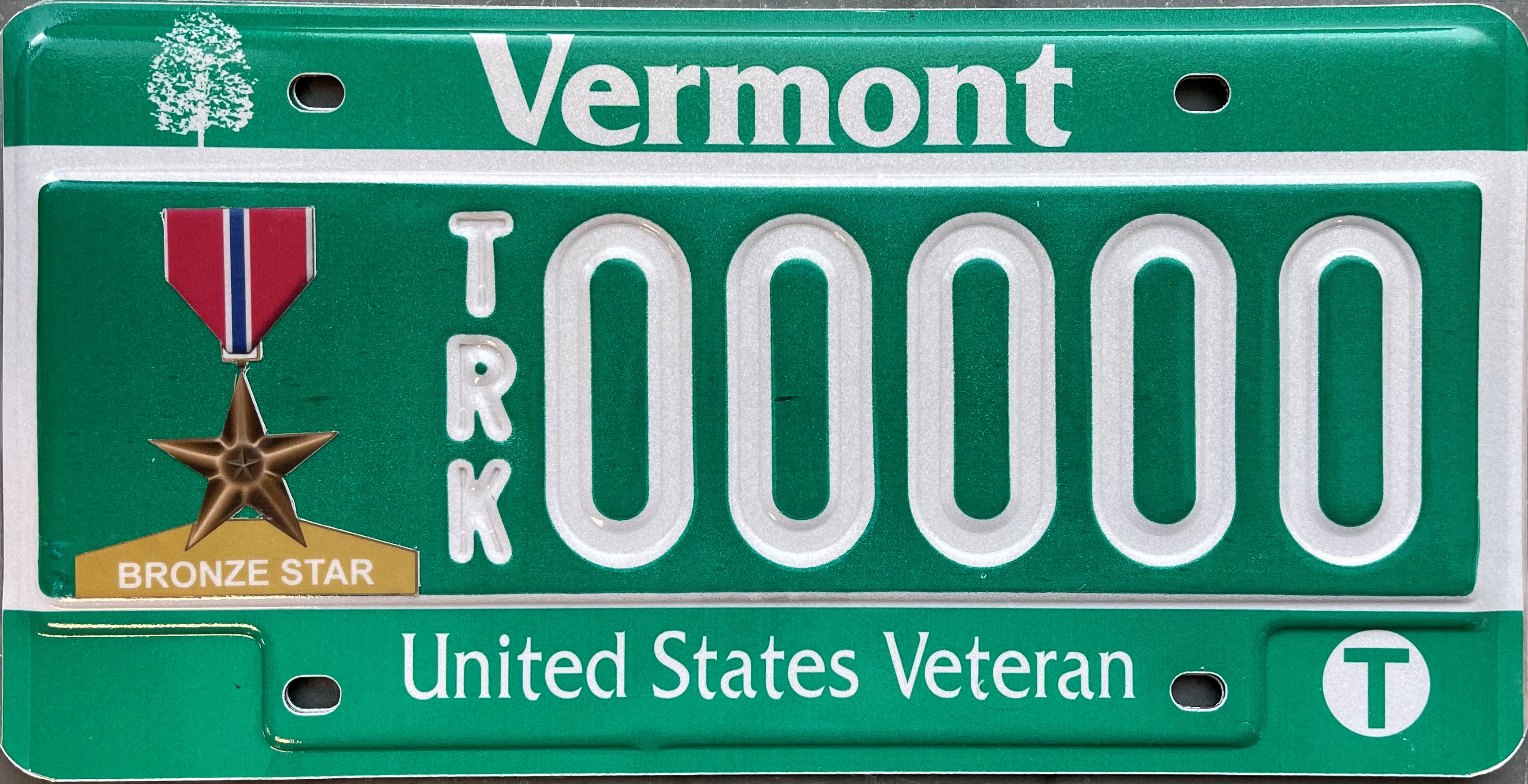 Bronze Star Plate